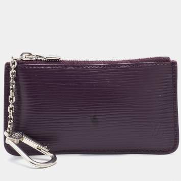 Pre Owned Louis Vuitton Cassis Epi Leather Key Pouch