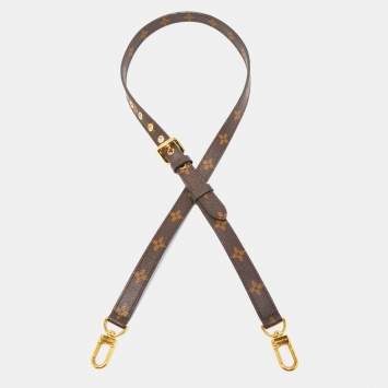Pre Owned Louis Vuitton Monogram Canvas Adjustable Bag Shoulder Strap