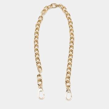 Pre Owned Louis Vuitton Gold Chain Link Shoulder Bag Strap