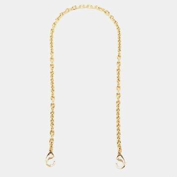 Pre Owned Louis Vuitton Gold Chain Link Shoulder Bag Strap