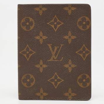 Pre Owned Louis Vuitton Monogram Canvas Passport Cover