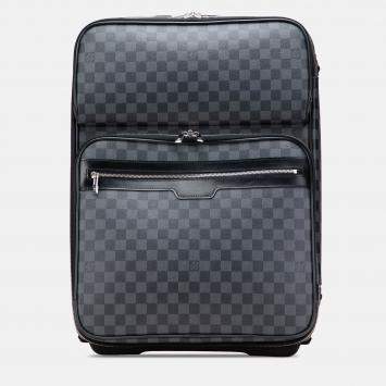Louis Vuitton Black Damier Graphite Pegase Business Luggage 55