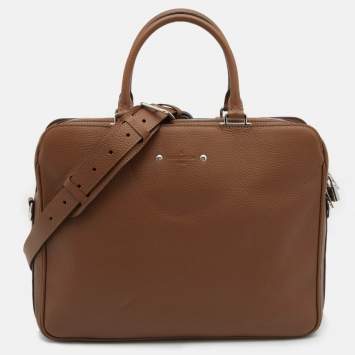 Pre Owned Louis Vuitton Havane Taurillon Leather Armand Briefcase Bag