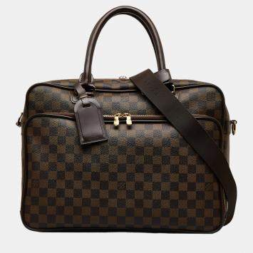 Pre Owned Louis Vuitton Brown Damier Ebene Icare 