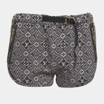 مملوكة مسبقًا Louis Vuitton Monochrome Twill Monogram Mini Shorts S