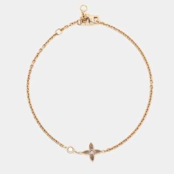 Louis Vuitton Diamond 18k Yellow Gold Idylle Blossom Bracelet 