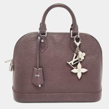 Pre Owned Louis Vuitton Quetsche Epi Leather Alma PM Bag