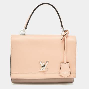 Pre Owned Louis Vuitton Multicolor Leather Lockme II Bag