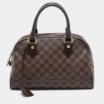Pre Owned Louis Vuitton Damier Ebene Canvas Duomo Bag