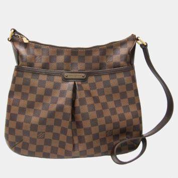 Pre Owned Louis Vuitton Brown Damier Ebene Canvas Bloomsbury PM Shoulder Bag