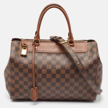 Pre Owned Louis Vuitton Damier Ebene Canvas Greenwich Bag