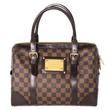 Pre Owned Louis Vuitton Damier Ebene Canvas Berkeley Bag