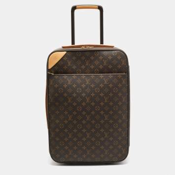 Pre Owned Louis Vuitton Monogram Canvas Pegase Legere 55 Luggage
