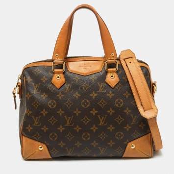 Pre Owned Louis Vuitton Monogram Canvas and Leather Retiro NM Bag 