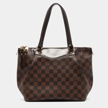 Pre Owned Louis Vuitton Damier Ebene Canvas Westminster PM Bag