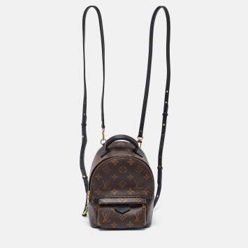 Pre Owned Louis Vuitton Monogram Canvas Palm Springs Mini Backpack
