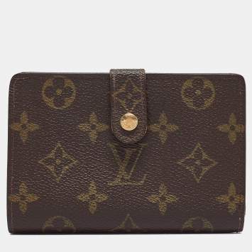 Pre Owned Louis Vuitton Monogram Canvas French Compact Wallet