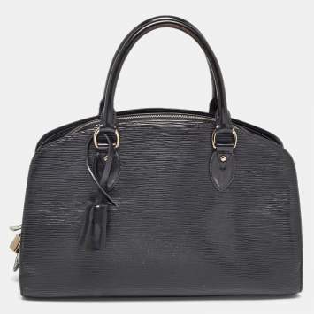 Pre Owned Louis Vuitton Black Electric Epi Leather Pont Neuf PM Bag