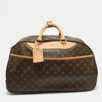 Pre Owned Louis Vuitton Monogram Canvas Eole 50 Luggage Bag