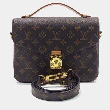 Pre Owned Louis Vuitton Monogram Pochette Metis bag