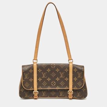 Pre Owned Louis Vuitton Monogram Canvas Marelle Pochette Bag