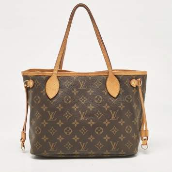 Pre Owned Louis Vuitton Monogram Canvas Neverfull PM Bag
