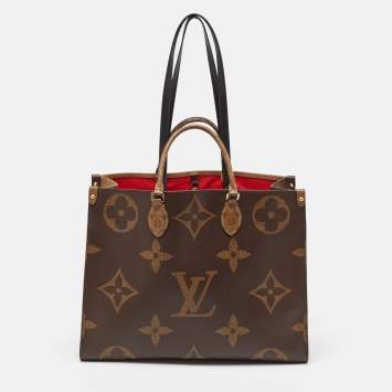 مملوكة مسبقًا Louis Vuitton Monogram Reverse Giant Canvas OnTheGo GM Bag