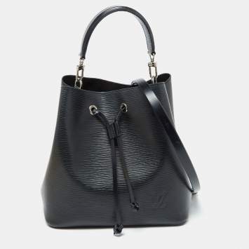 Pre Owned Louis Vuitton Black Epi Leather NeoNoe MM Bag