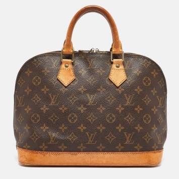 Pre Owned Louis Vuitton Monogram Canvas Alma PM Bag