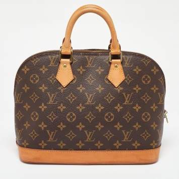 Pre Owned Louis Vuitton Monogram Canvas Alma PM Bag