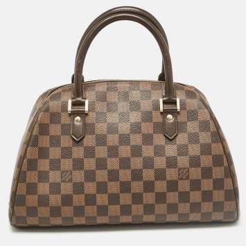 Pre Owned Louis Vuitton Damier Ebene Canvas Ribera MM Bag