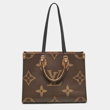 Pre Owned Louis Vuitton Reverse Monogram Canvas Giant Onthego MM Bag