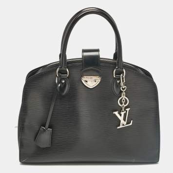 Pre Owned Louis Vuitton Black Epi Leather Pont Neuf GM Bag