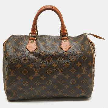 Pre Owned Louis Vuitton Monogram Canvas Speedy 30 Bag