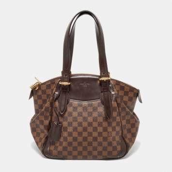 Pre Owned Louis Vuitton Damier Ebene Canvas Verona MM Bag