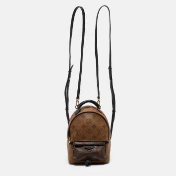 مملوكة مسبقًا Louis Vuitton Monogram Reverse Canvas Mini Palm Springs Backpack