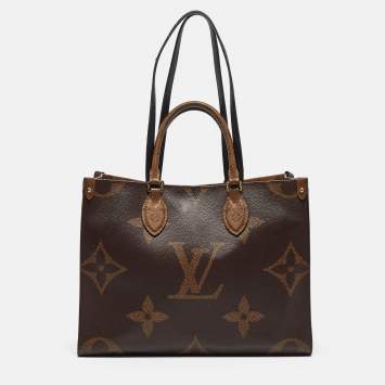 Pre Owned Louis Vuitton Reverse Monogram Canvas Giant Onthego MM Bag