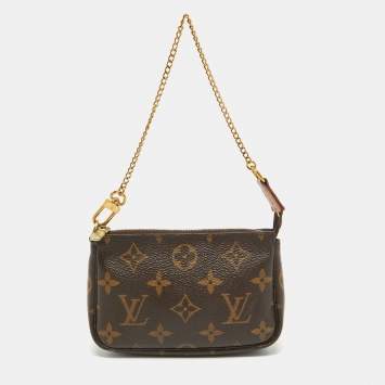 Pre Owned Louis Vuitton Monogram Canvas Mini Pochette Accessoires