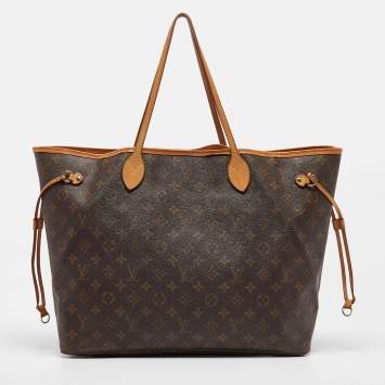 Pre Owned Louis Vuitton Monogram Canvas Neverfull GM Bag