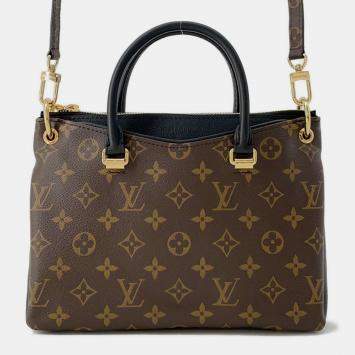 Pre Owned Louis Vuitton Noir Monogram Pallas BB Bag
