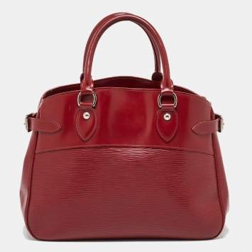 Pre Owned Louis Vuitton Rubis Epi Leather Passy PM Bag