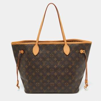 Pre Owned Louis Vuitton Monogram Canvas Neverfull MM Bag