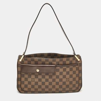 Pre Owned Louis Vuitton Damier Ebene Canvas Aubagne Bag