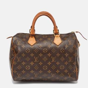 Pre Owned Louis Vuitton Monogram Canvas Speedy 30 Bag