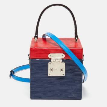 Pre Owned Louis Vuitton Multicolor Epi Leather Bleecker Box NM Bag