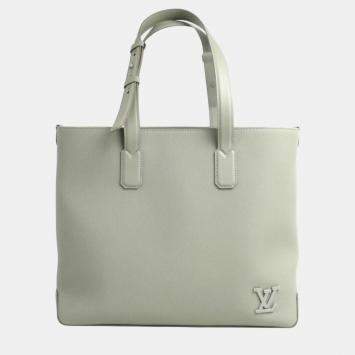 Pre Owned Louis Vuitton Aerogram Sage/Green Fastline Tote Bag