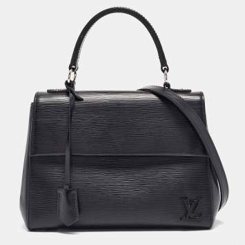 Pre Owned Louis Vuitton Black Epi Leather Cluny BB Bag