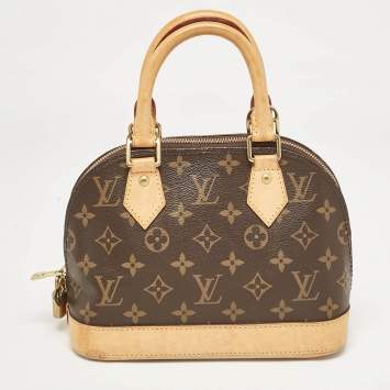 Pre Owned Louis Vuitton Monogram Canvas Alma BB Bag