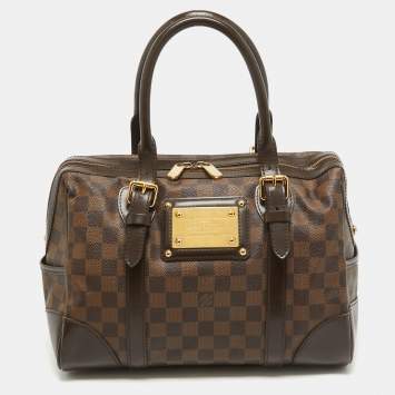 Pre Owned Louis Vuitton Damier Ebene Canvas Berkeley Bag