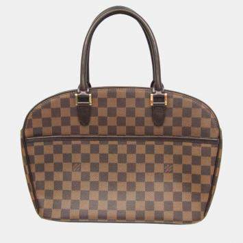 مملوكة مسبقًا Louis Vuitton Ebene Damier Sarria Horizontal Handbag